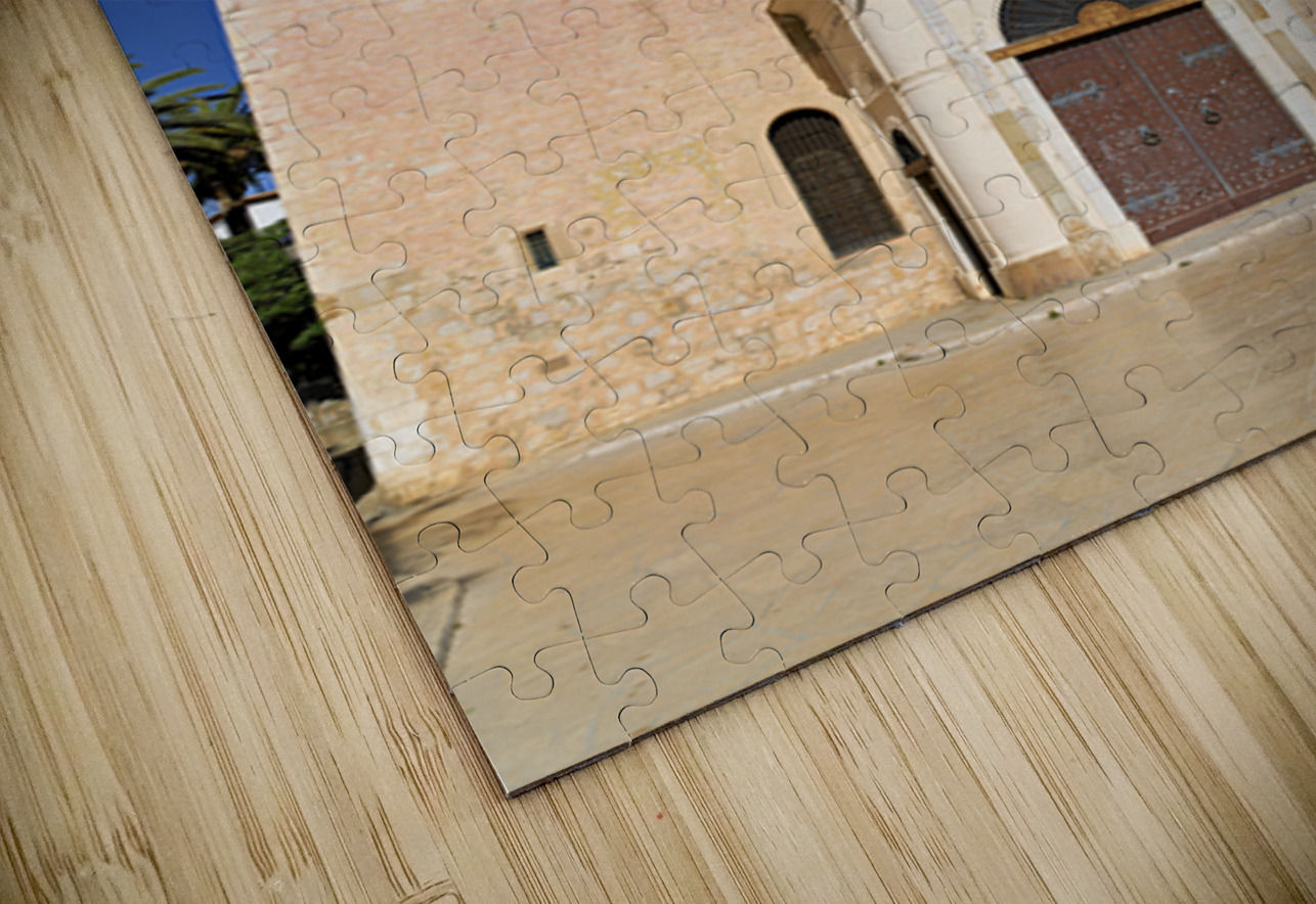 Sitges Catalunya Spain. Church esglesia de Sant Bartomeu i Santa Tecla Marco Brivio Puzzle