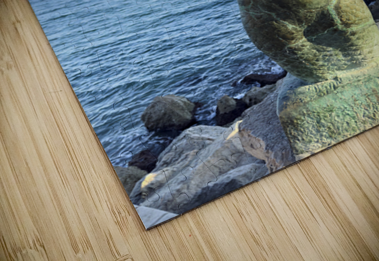 Sitges Catalunya Spain. Sculpture of the Queen of the Seas by Pedro Jimenez Corona on Mazatlans Malecon Marco Brivio Puzzle