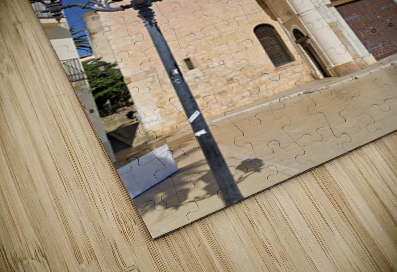 Sitges Catalunya Spain. Church esglesia de Sant Bartomeu i Santa Tecla Marco Brivio Puzzle