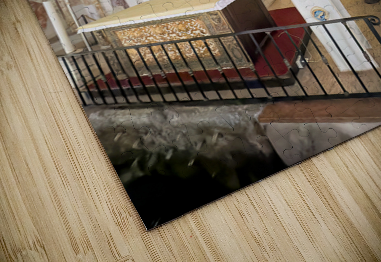 Interior of Santa Maria alla Fontana church in Milan Italy wit Marco Brivio Puzzle