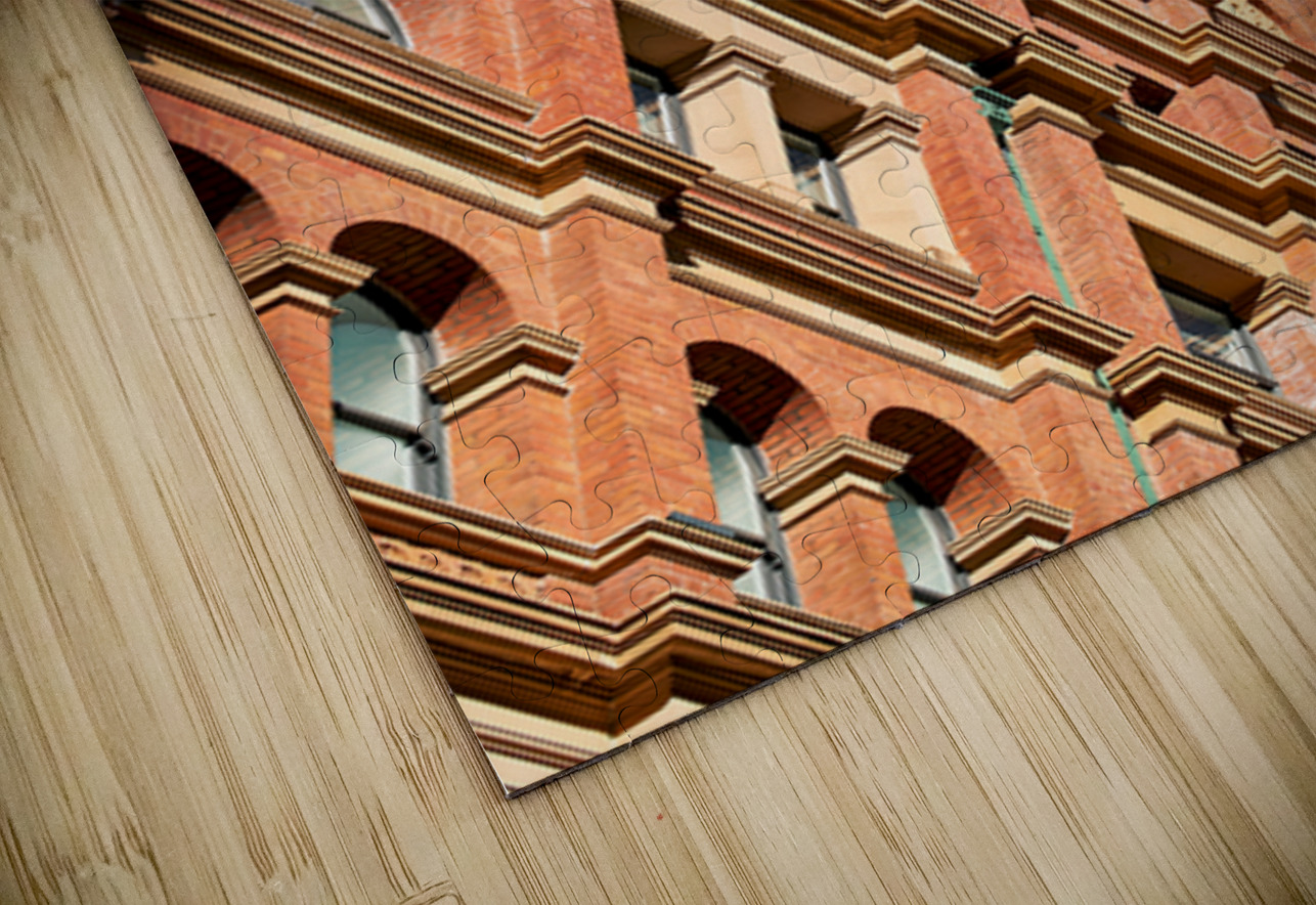 Sydney Tower and J.P. Morgan building against blue sky. Marco Brivio Puzzle