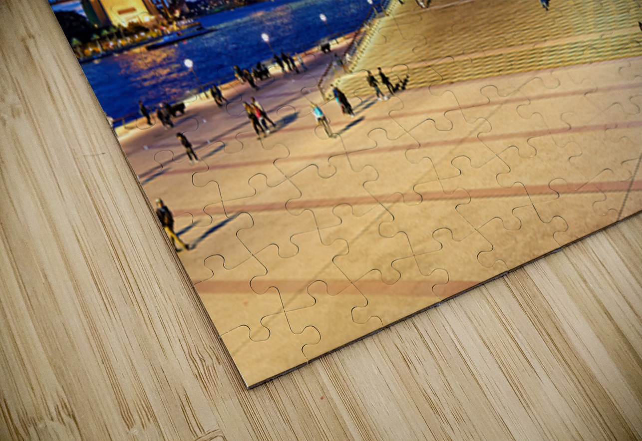 Sydney Opera House and Harbour Bridge at dusk. Marco Brivio Puzzle