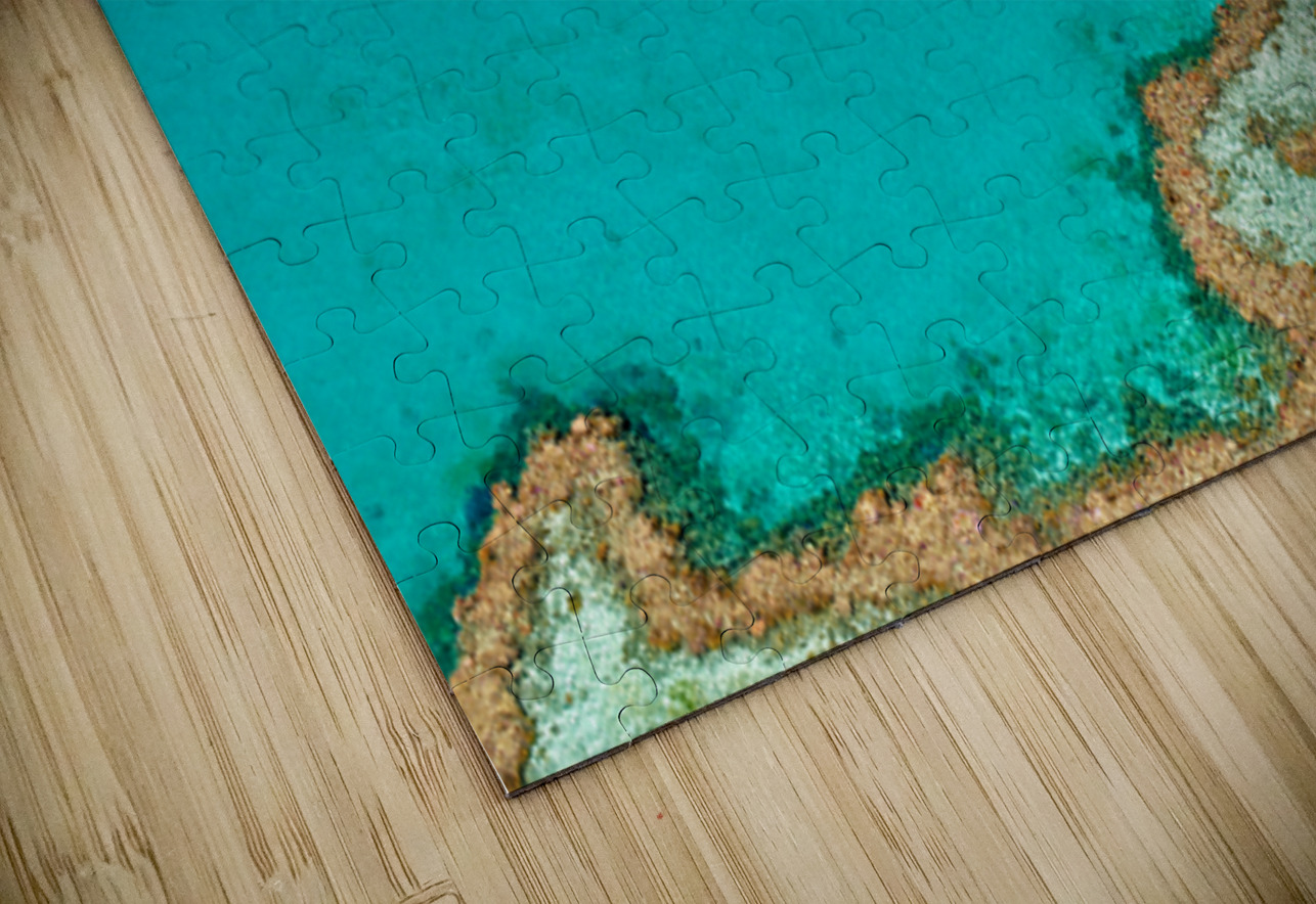 Heart Reef Great Barrier Reef Australia Marco Brivio Puzzle