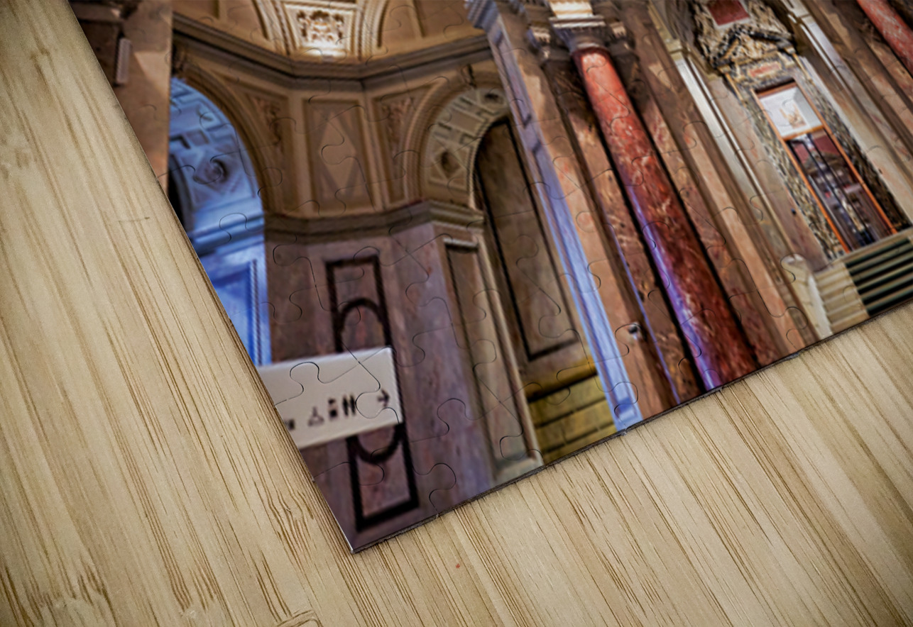 Ornate domed museum interior with grand architecture. Marco Brivio Puzzle