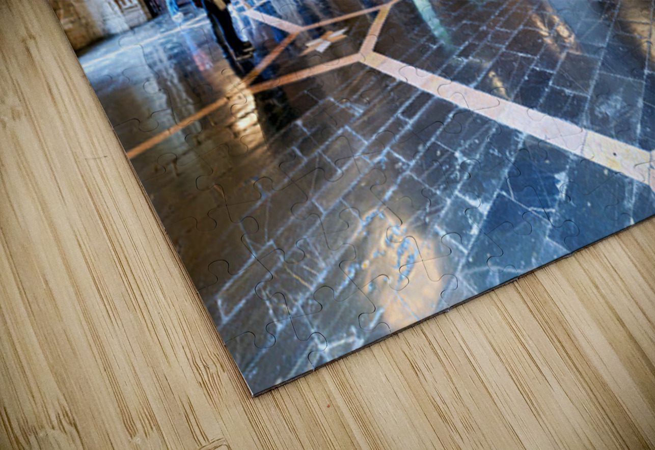 Visitors explore Lonja de la Seda in Valencia Spain Marco Brivio Puzzle