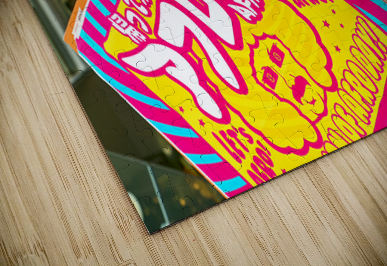 Lolita girl holds sign in Shibuya District of Tokyo during Afro  Marco Brivio Puzzle