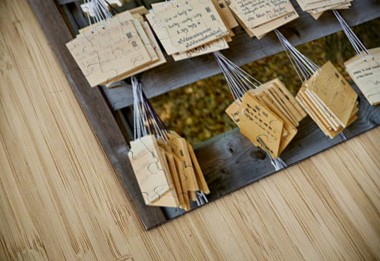 Wishes and invocations at Meiji Jingu Shrine in Tokyo Marco Brivio Puzzle