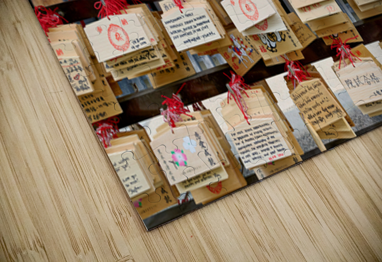 Wishes and invocations at Senso Ji Temple in Tokyo Marco Brivio Puzzle