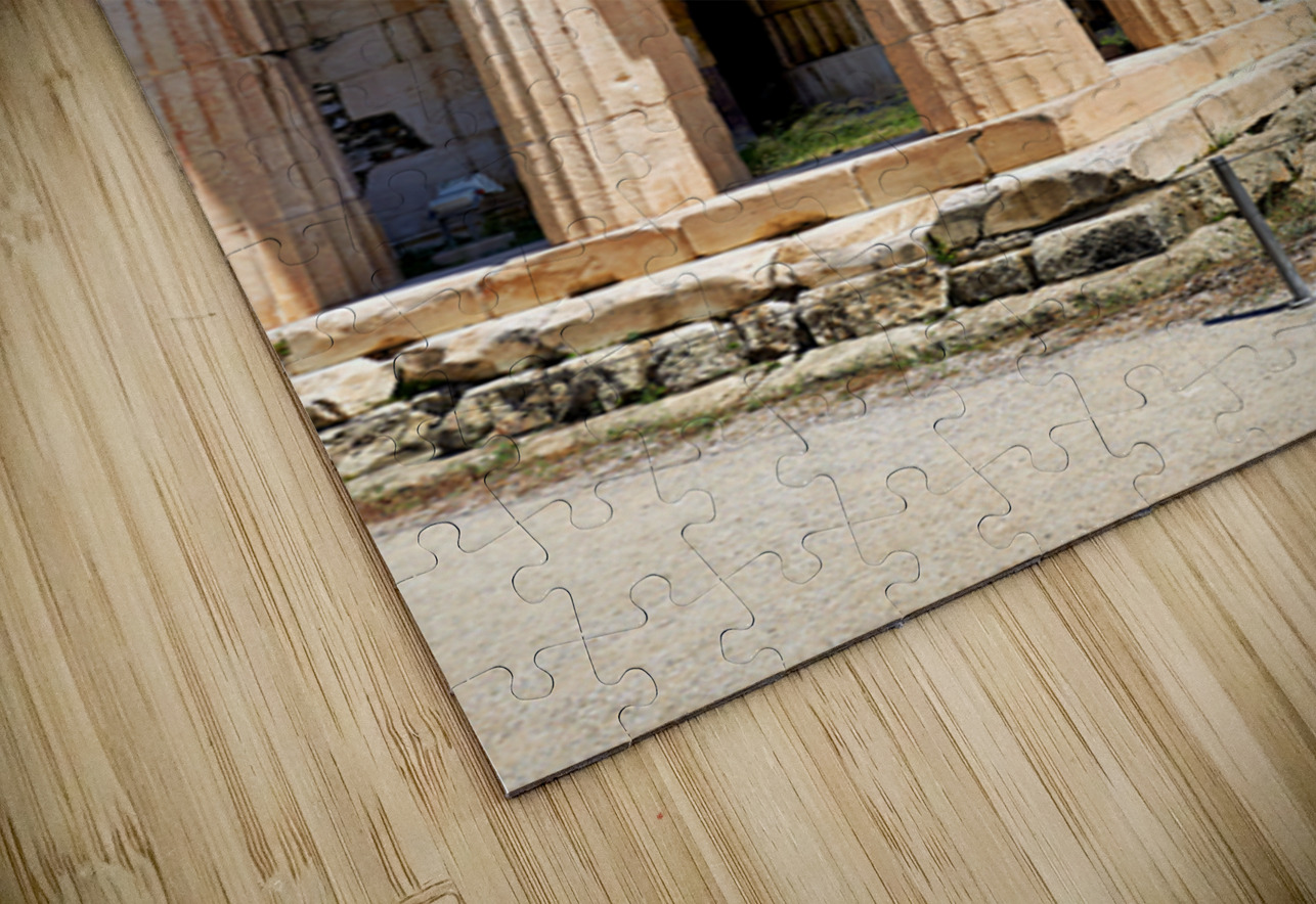 Visit to temple of hephaestus in ancient agora of athens greece Marco Brivio Puzzle