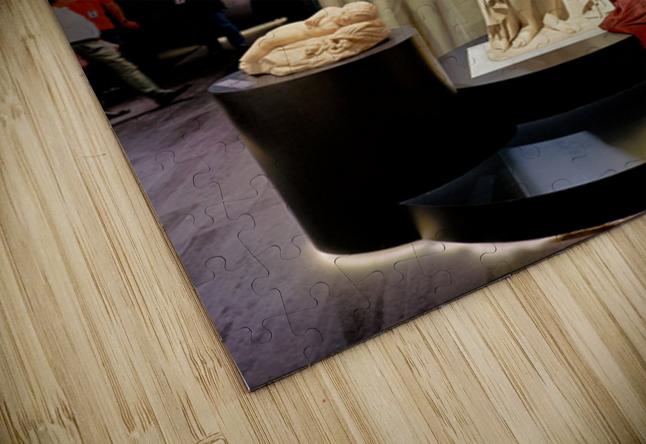 People walk around the National Archaeological Museum in Athens  Marco Brivio Puzzle