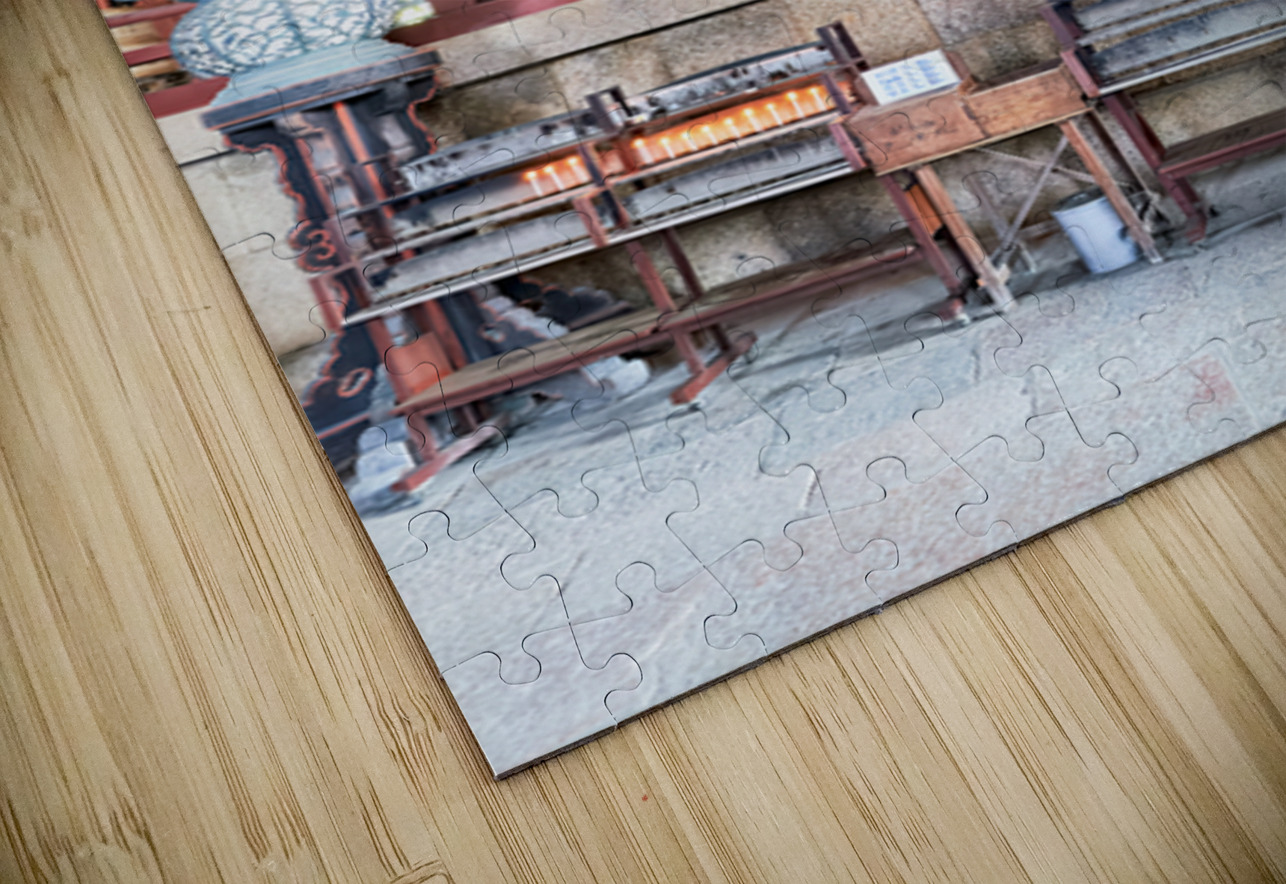 Great Buddha Hall at Todai ji temple in Nara Japan invites visi Marco Brivio Puzzle