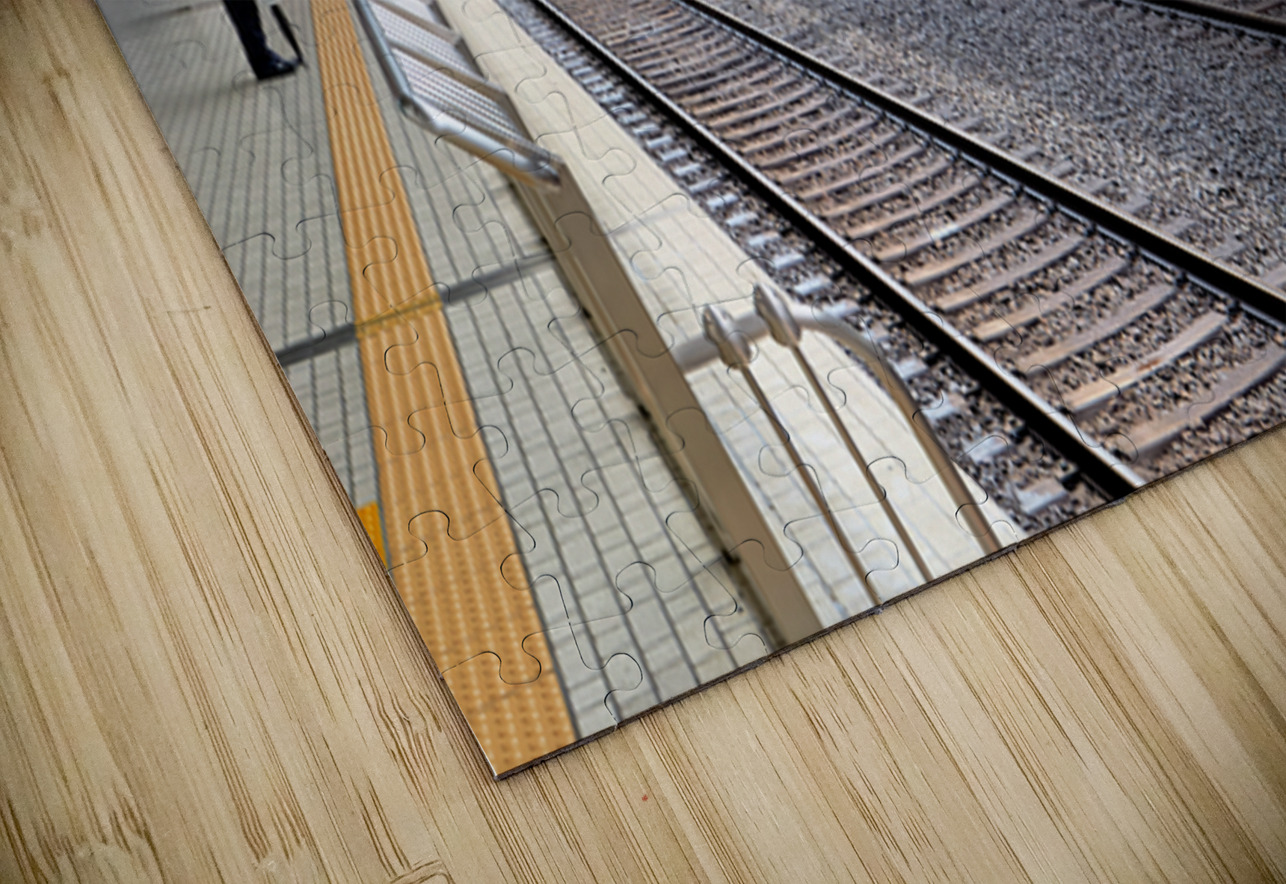 Shinkansen arrives at Kyoto Station in Japan during daylight Marco Brivio Puzzle