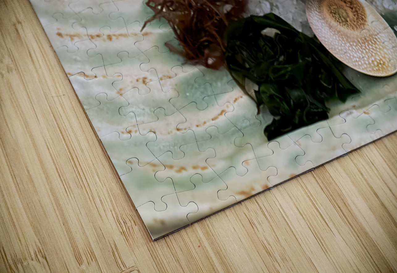 Traditional Japanese cuisine served in a restaurant in Miyajima Marco Brivio Puzzle