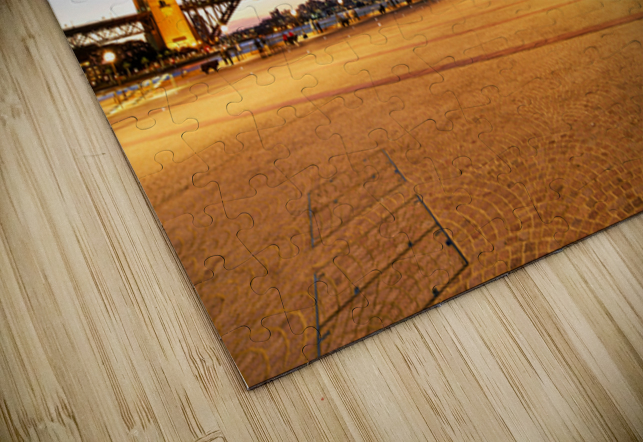 Sydney Opera House and Harbour Bridge at dusk. Marco Brivio Puzzle