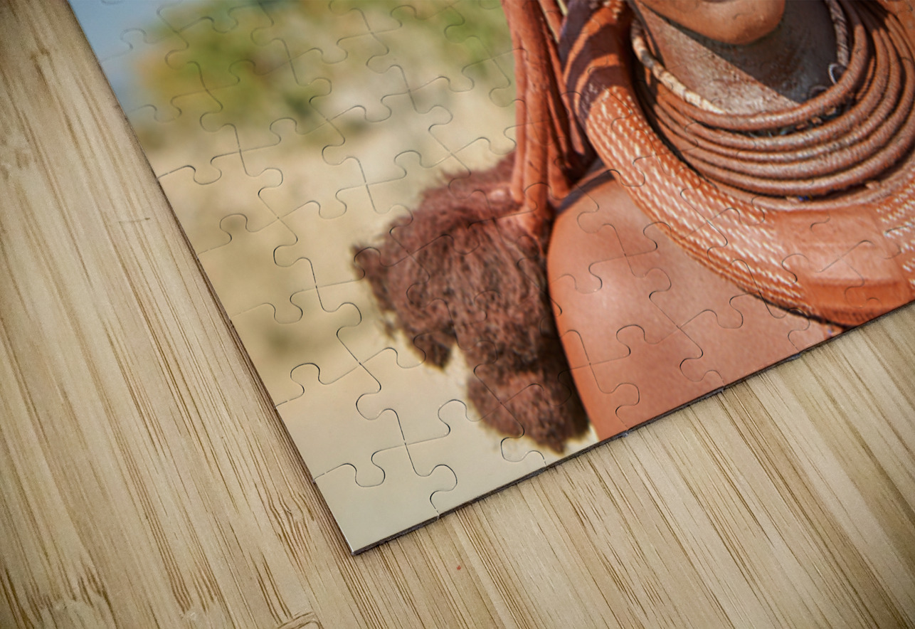 Portrait of a Himba woman in Namibias Kunene region Marco Brivio Puzzle