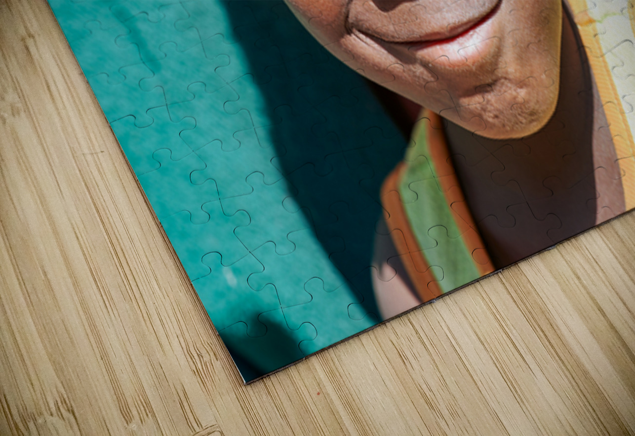 Joyful child smiles in Kavango Region of Namibia Marco Brivio Puzzle