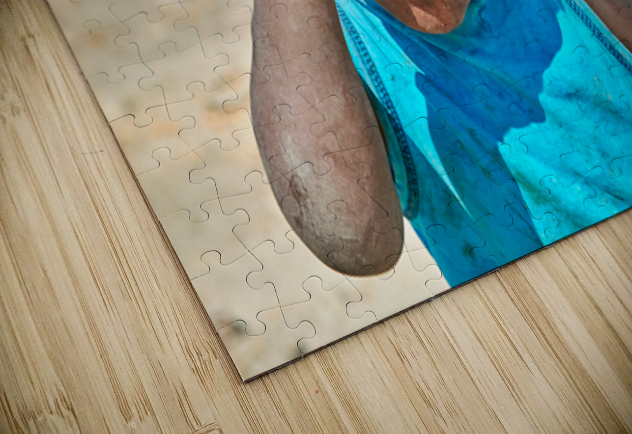 Joyful boy in Kavango Region playing in Namibia Marco Brivio Puzzle