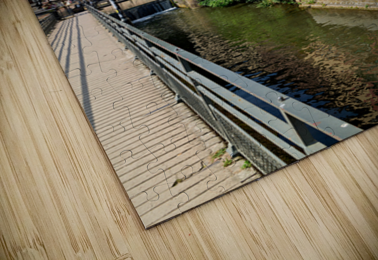 Colorful houses on canal in Petit France district of Strasbourg Marco Brivio Puzzle