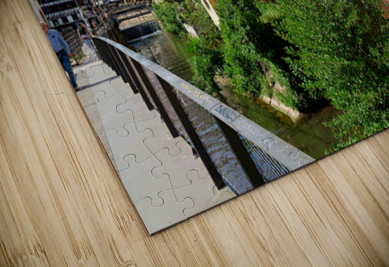 Timber houses by the canal in Strasbourgs Petit France district Marco Brivio Puzzle