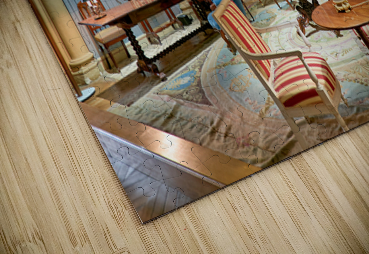 Visit to Chateau dAzay le Rideau in Loire Valley France Marco Brivio Puzzle