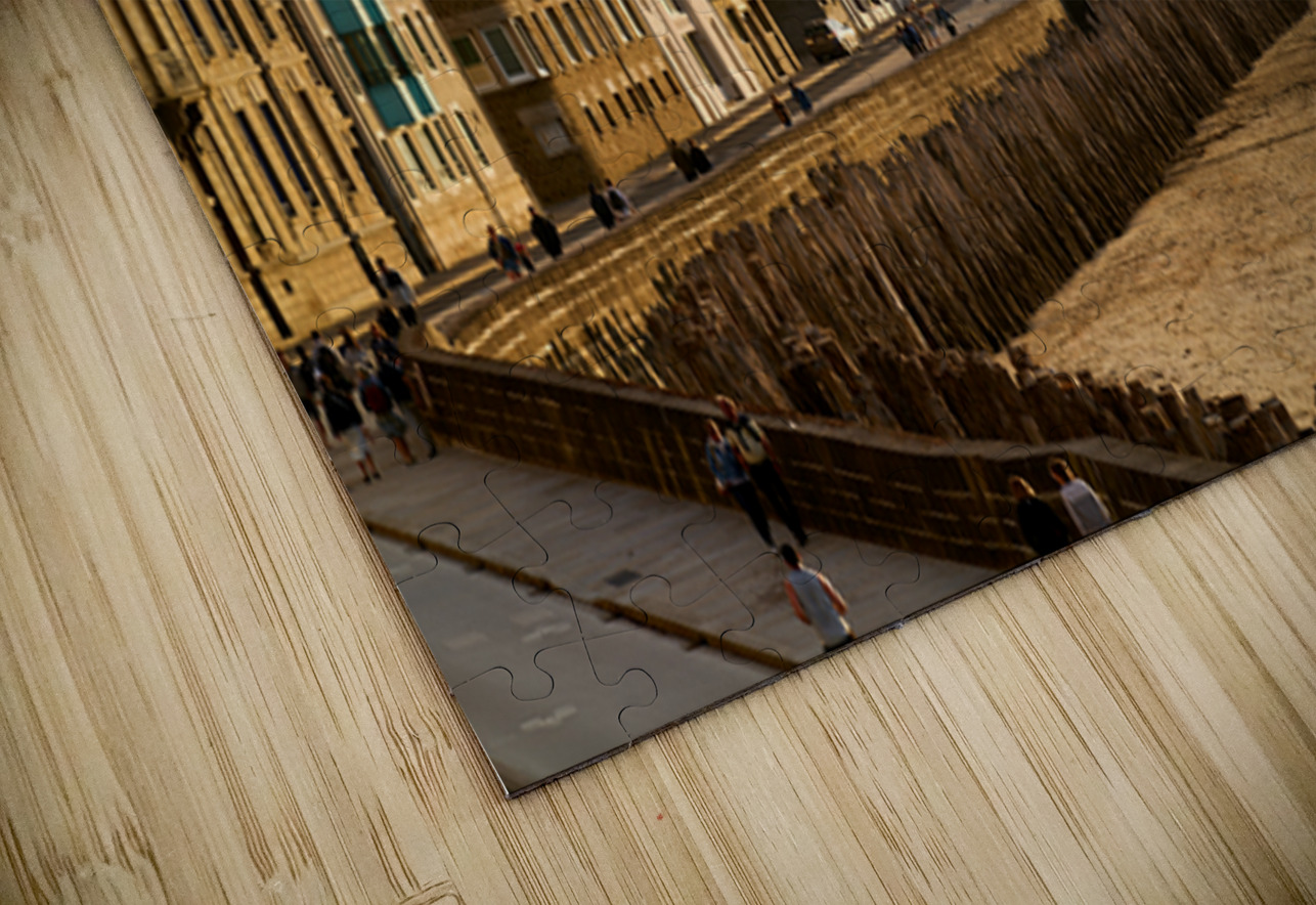 Visit to Grand Plage du Sillon in Saint Malo Brittany France Marco Brivio Puzzle