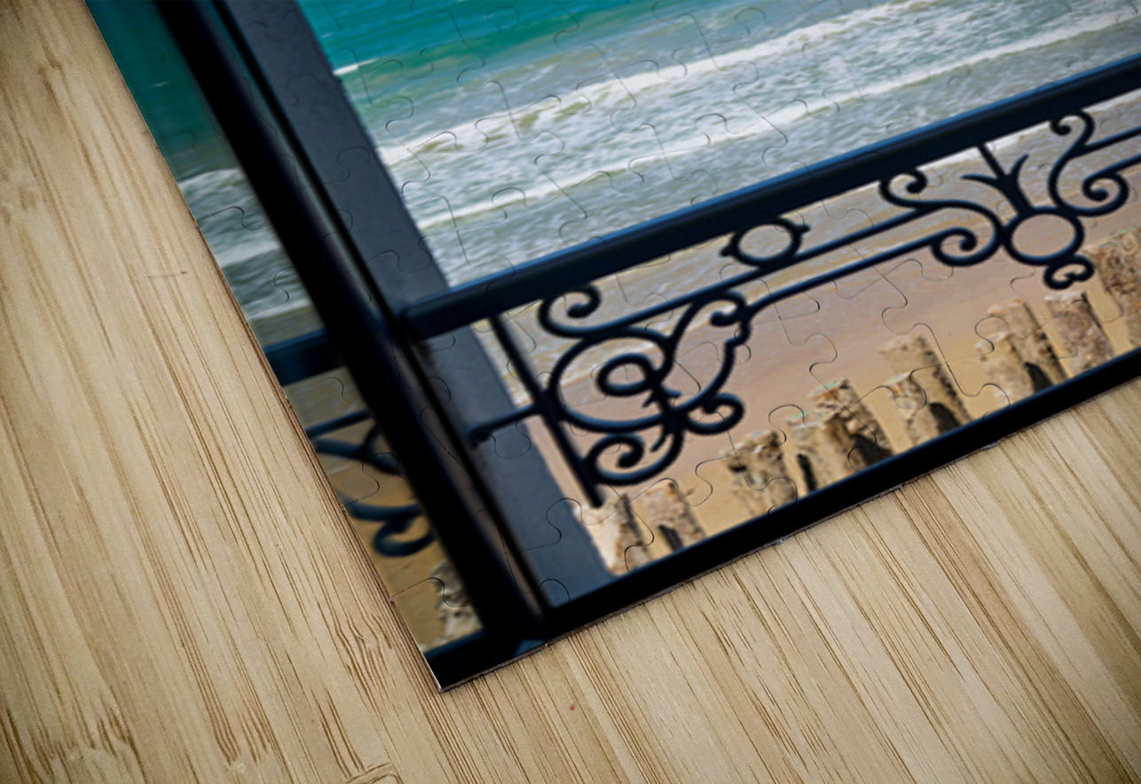 View of Grand Plage du Sillon in Saint Malo Brittany France Marco Brivio Puzzle