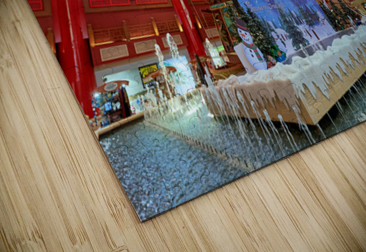 Festive decorations in Chinese themed indoor setting in Dubai Marco Brivio Puzzle