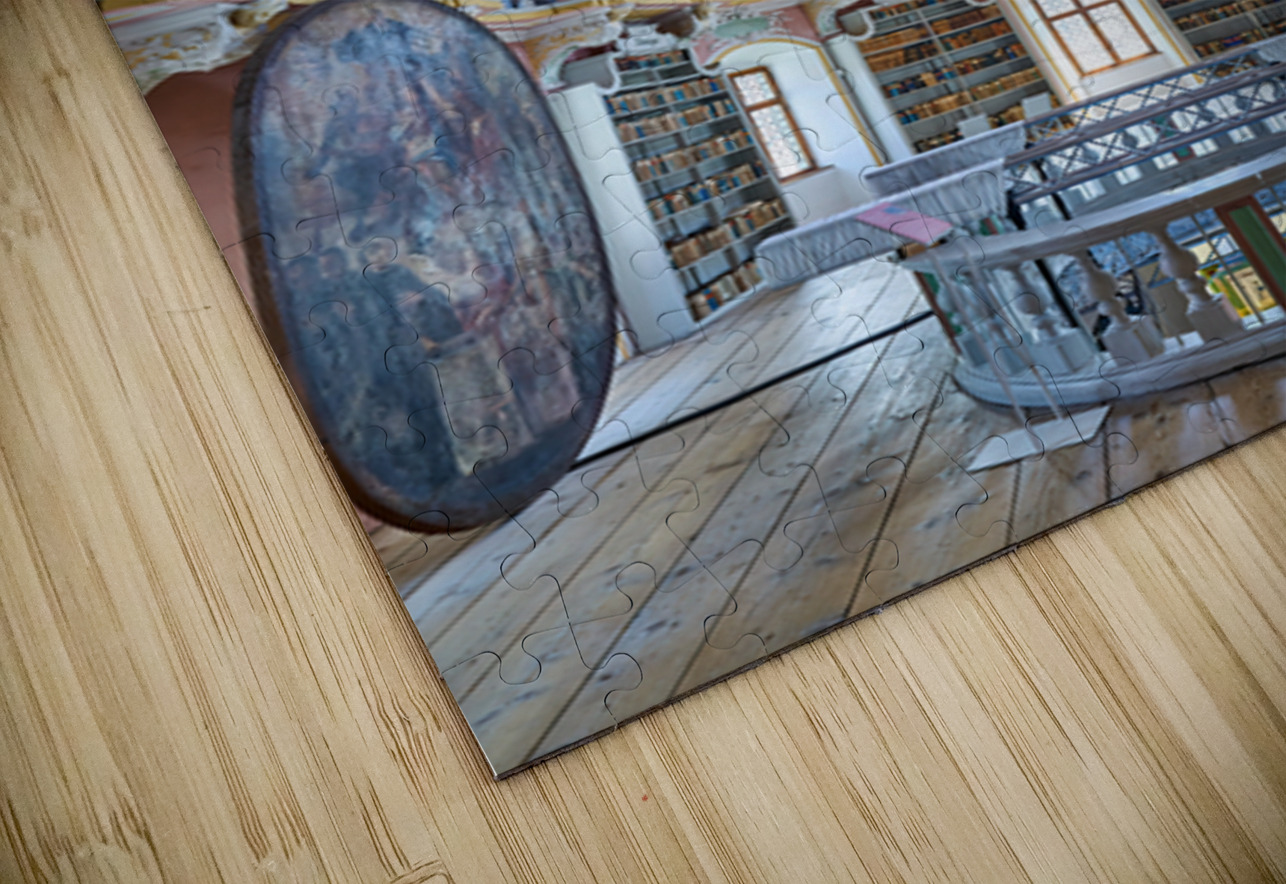 Explore St. Mang Abbey Library in Fussen along the Romantic Road Marco Brivio Puzzle