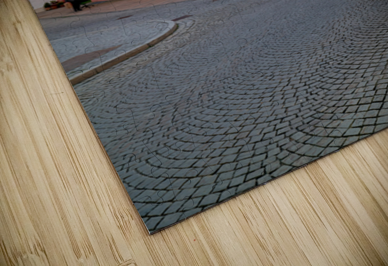 Streets of Fussen on the Romantic Road at dusk Marco Brivio Puzzle