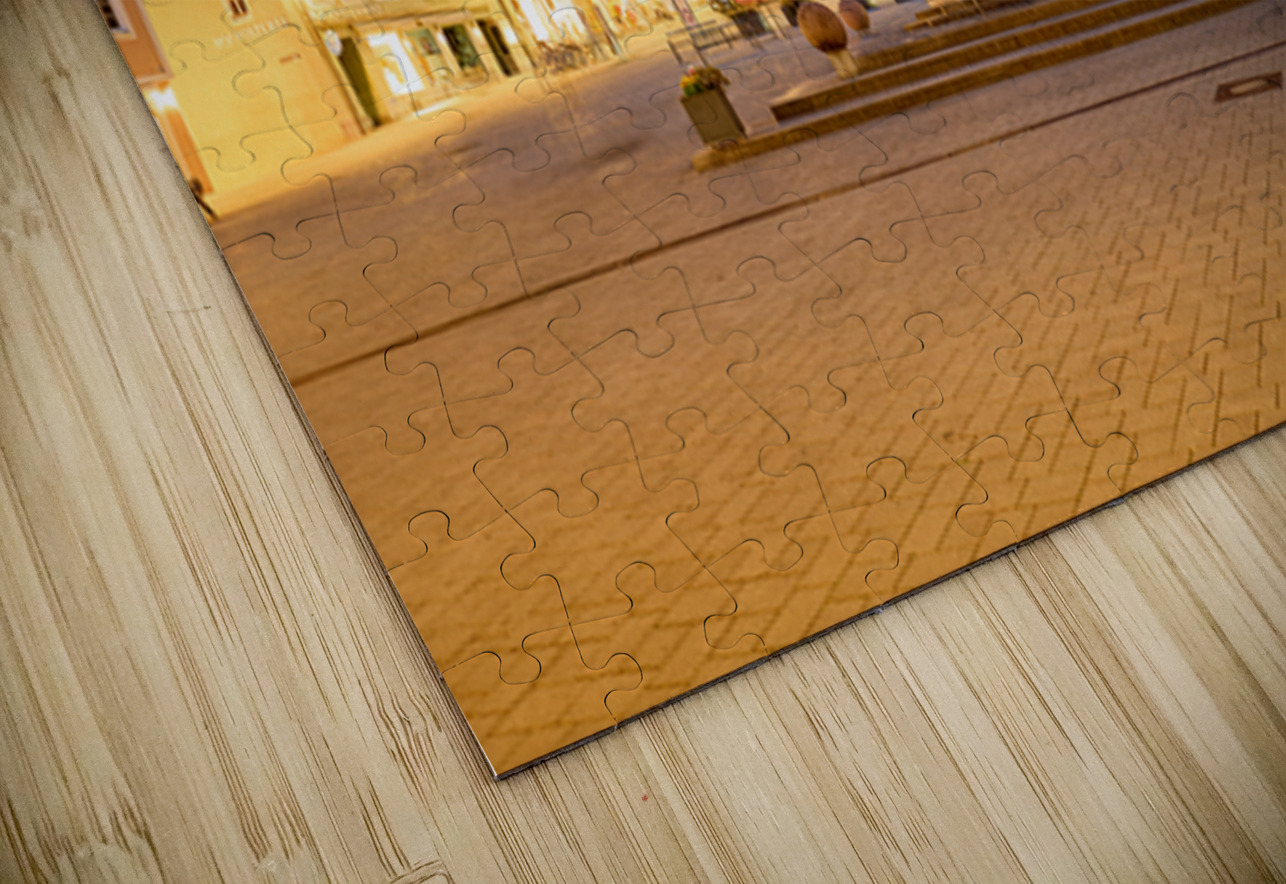 Explore Hauptplatz square in Landsberg am Lech on the Romantic R Marco Brivio Puzzle