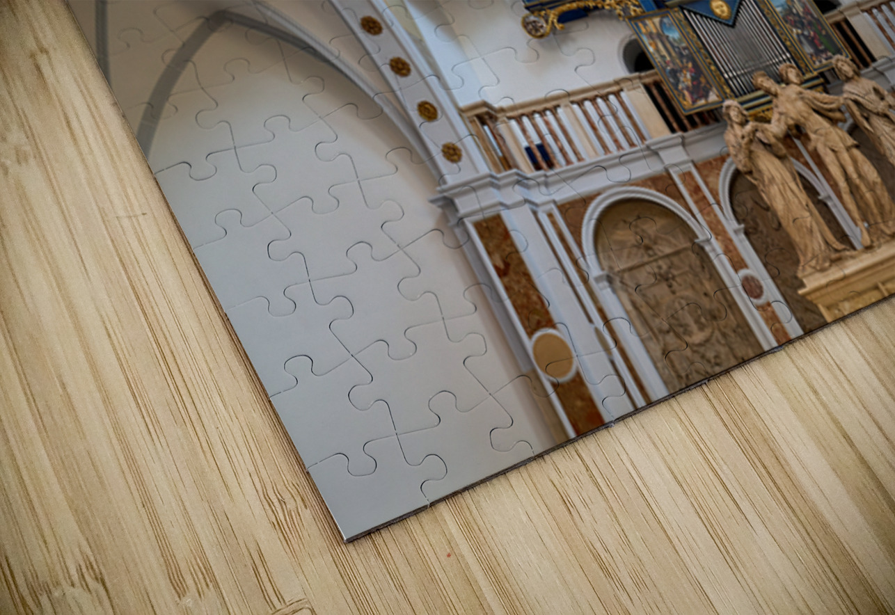 Visit St. Annes Church in Augsburg along the Romantic Road in B Marco Brivio Puzzle