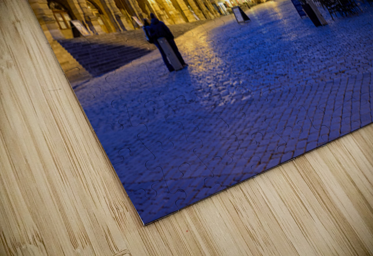 Market square at sunset in Rothenburg ob der Tauber Germany Marco Brivio Puzzle