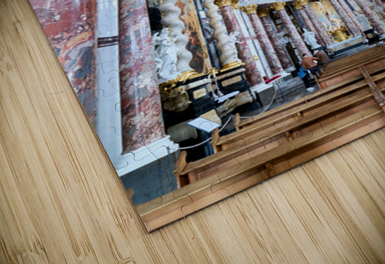 Hofkirche court church in wurzburg on the romantic road Marco Brivio Puzzle