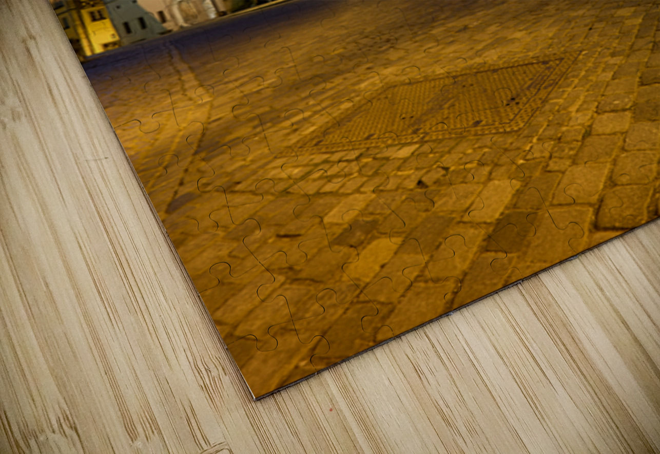 Market square in Rothenburg ob der Tauber during sunset Marco Brivio Puzzle