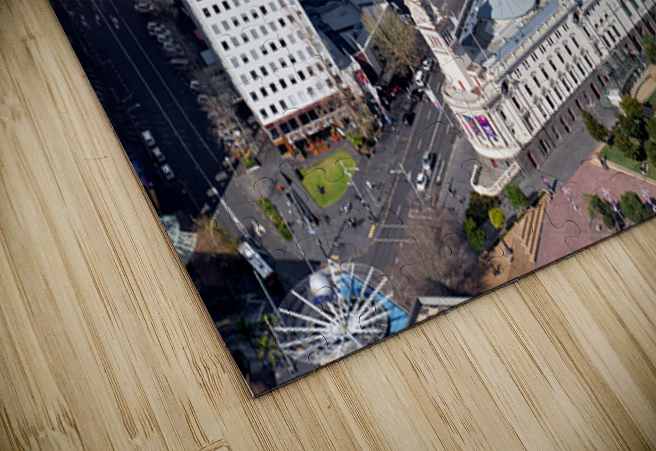 View of Auckland city and Aotea Square from above New Zealand Marco Brivio Puzzle