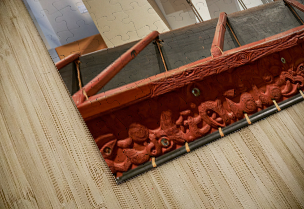 Explore Maori culture at Auckland War Memorial Museum in New Zea Marco Brivio Puzzle