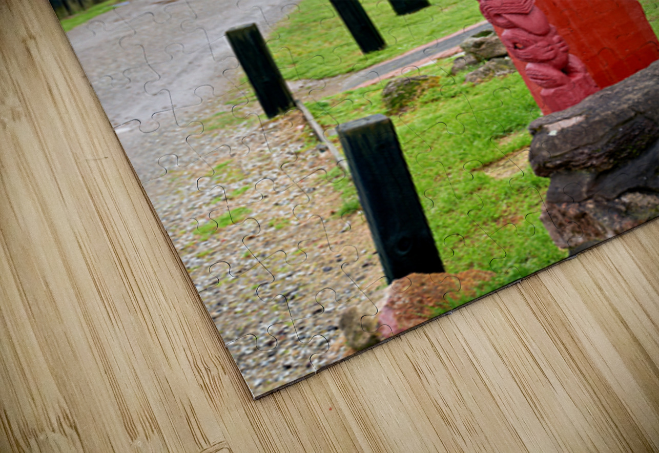 Explore Whakarewarewa village in Rotorua New Zealand with carvi Marco Brivio Puzzle