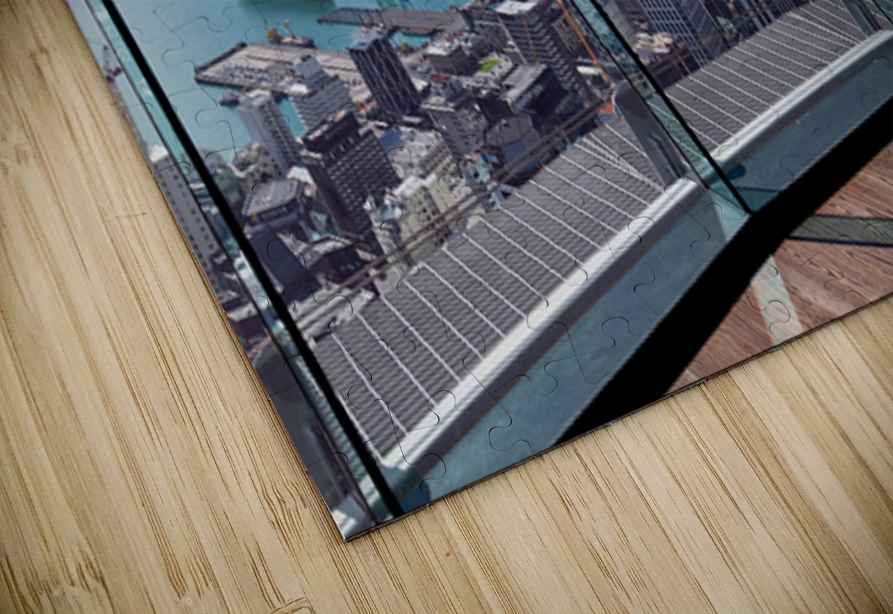 Aerial view of Auckland city and the financial district in New Z Marco Brivio Puzzle
