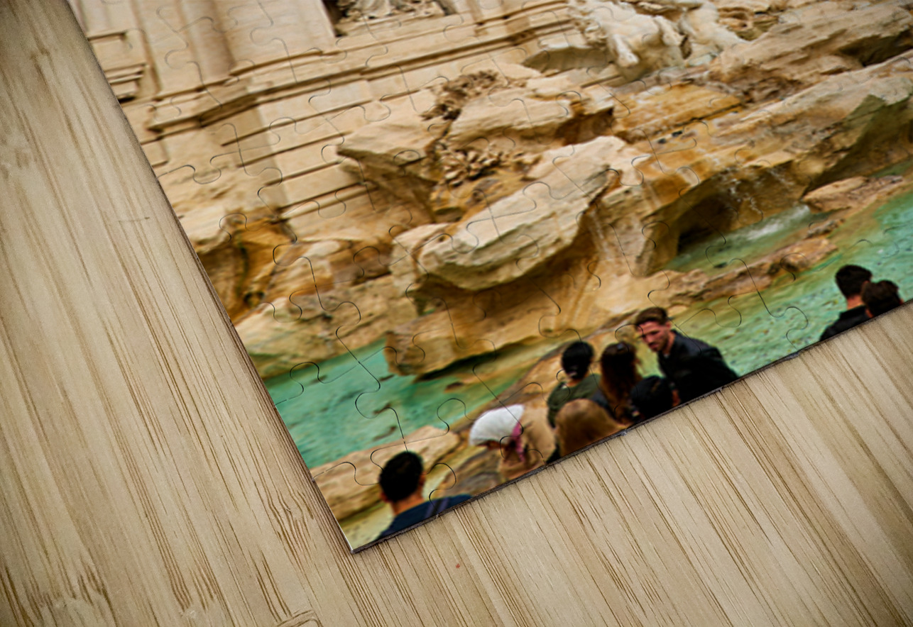 Visit to trevi fountain in rome lazio italy Marco Brivio Puzzle