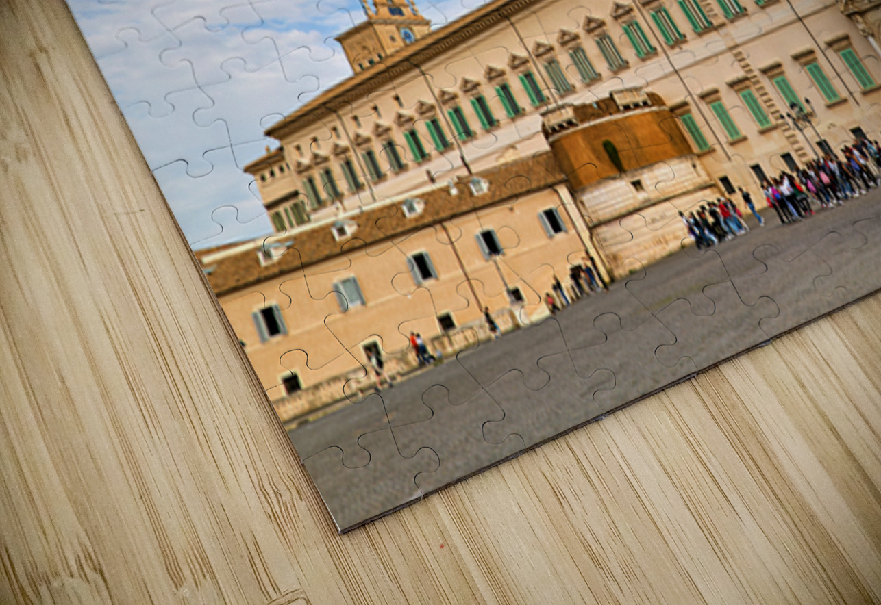 Visitors explore Quirinal Palace in Rome Italy during the day Marco Brivio Puzzle