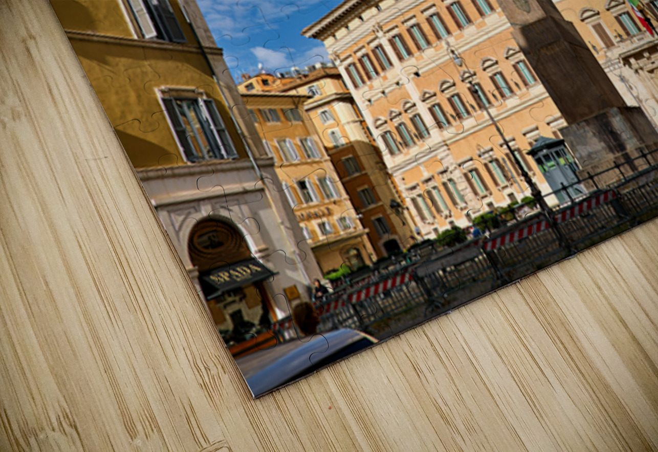 Visit to Palazzo Montecitorio in Rome Italy during clear weathe Marco Brivio Puzzle
