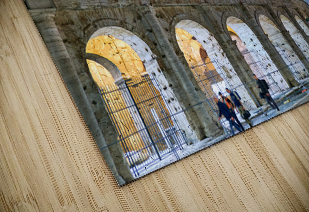 Visiting Colosseum in Rome during twilight hours Marco Brivio Puzzle