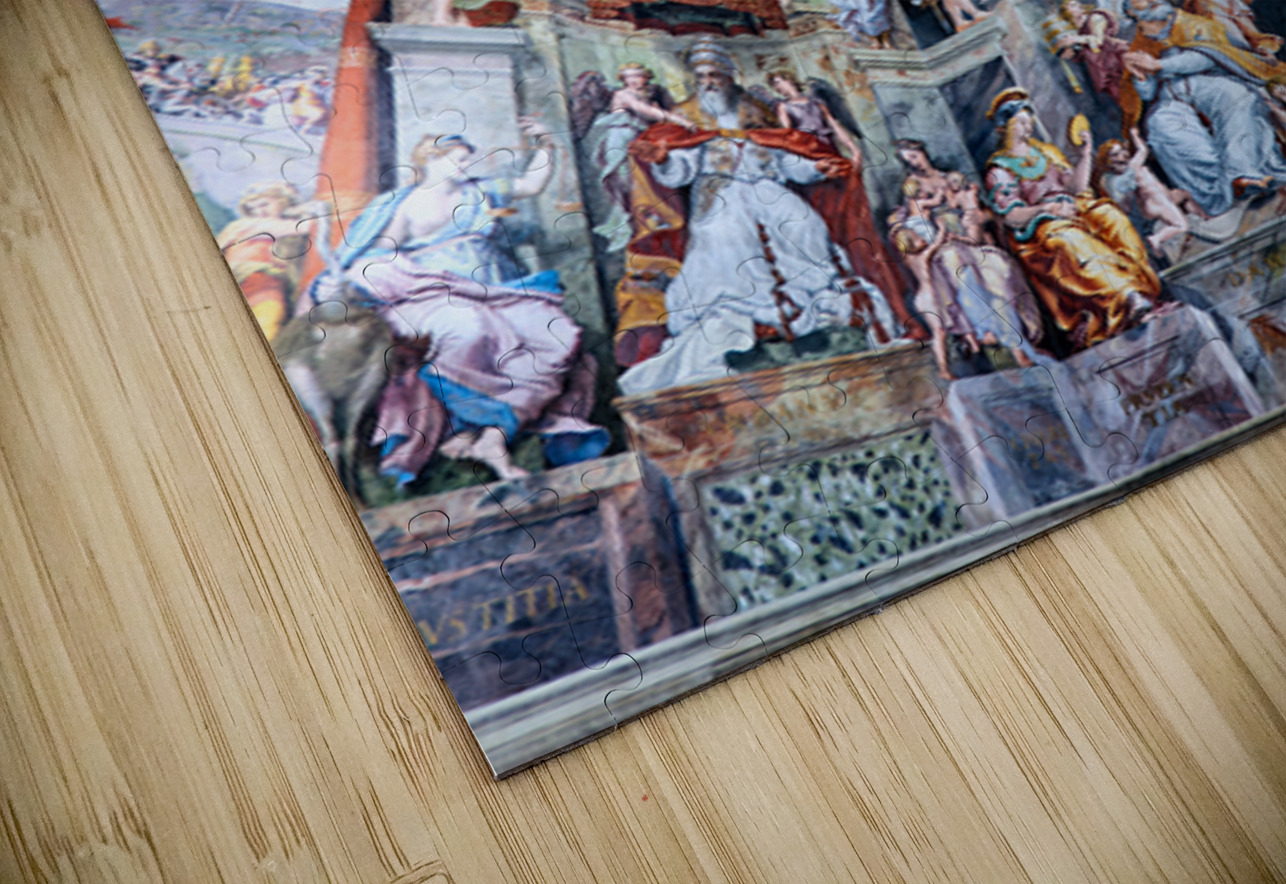 Frescoes in Raphael rooms at Vatican Museums in Rome Marco Brivio Puzzle