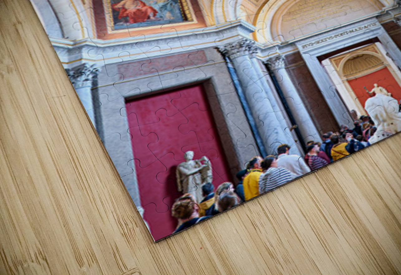 Visitors explore art and history at Vatican Museums Marco Brivio Puzzle