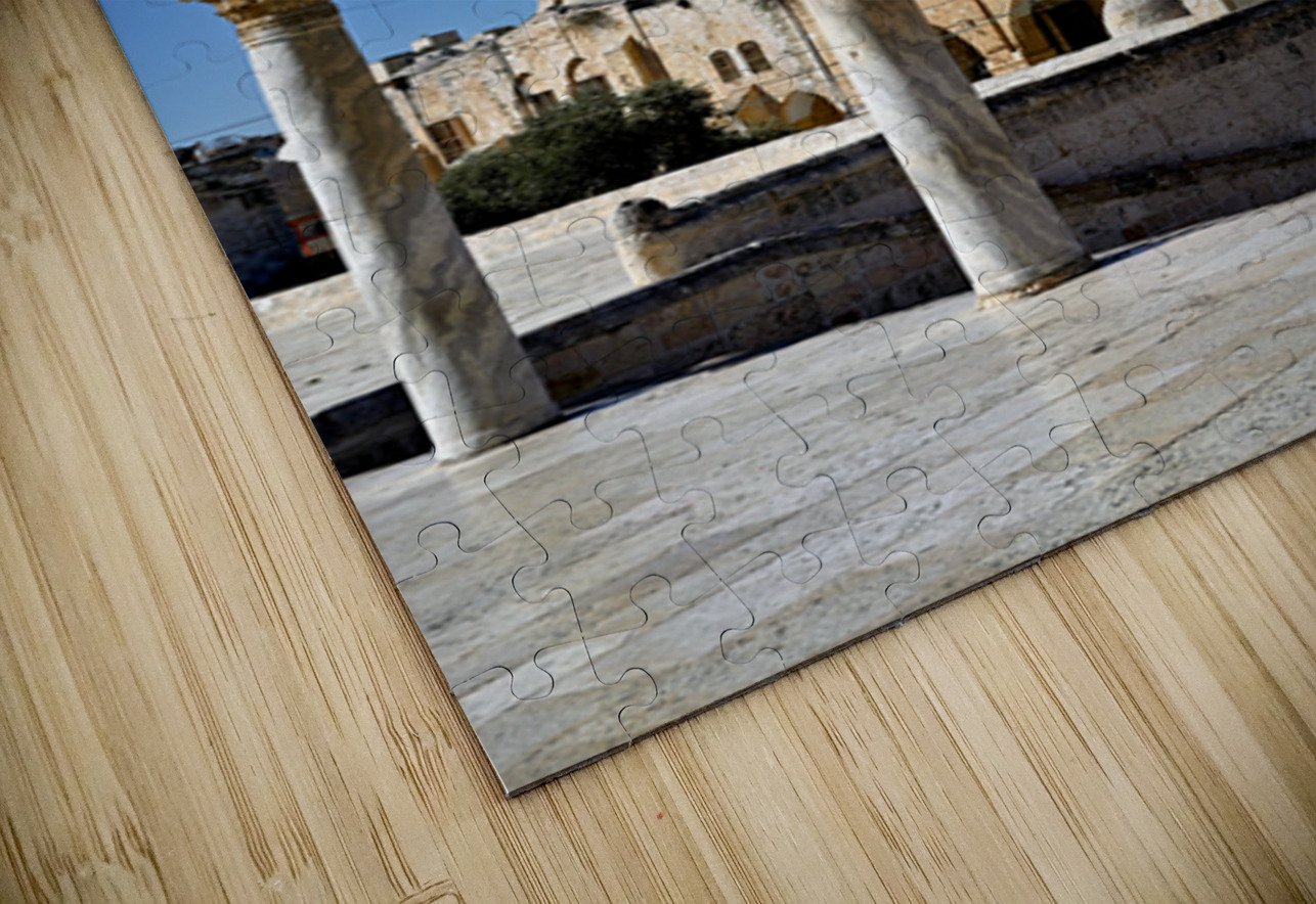 Dome of the Rock mosque seen from Temple Mount in Jerusalem Marco Brivio Puzzle