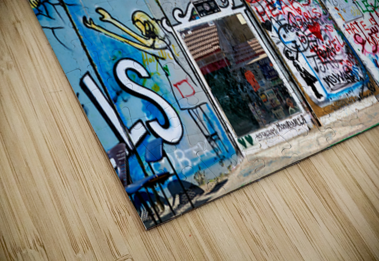 Wall murals in Bethlehem show art and messages in Jerusalem Marco Brivio Puzzle