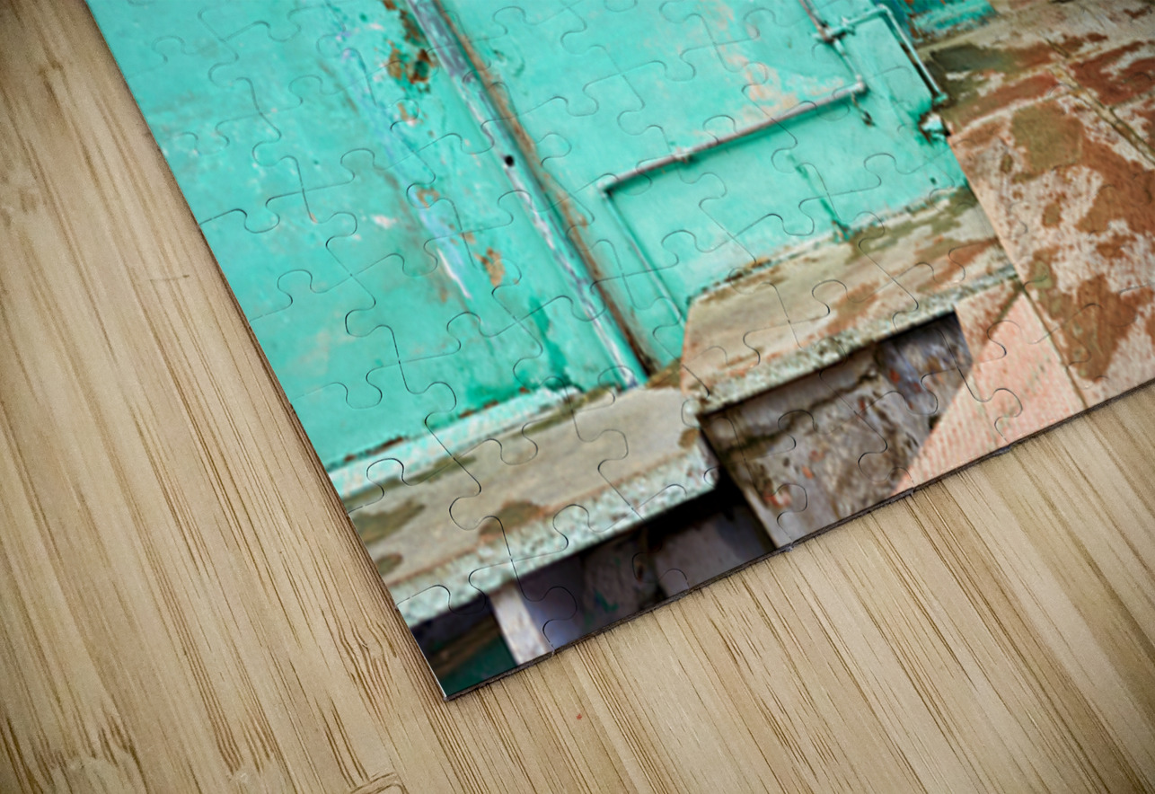 Decorated painted house in Bundi Rajasthan Marco Brivio Puzzle