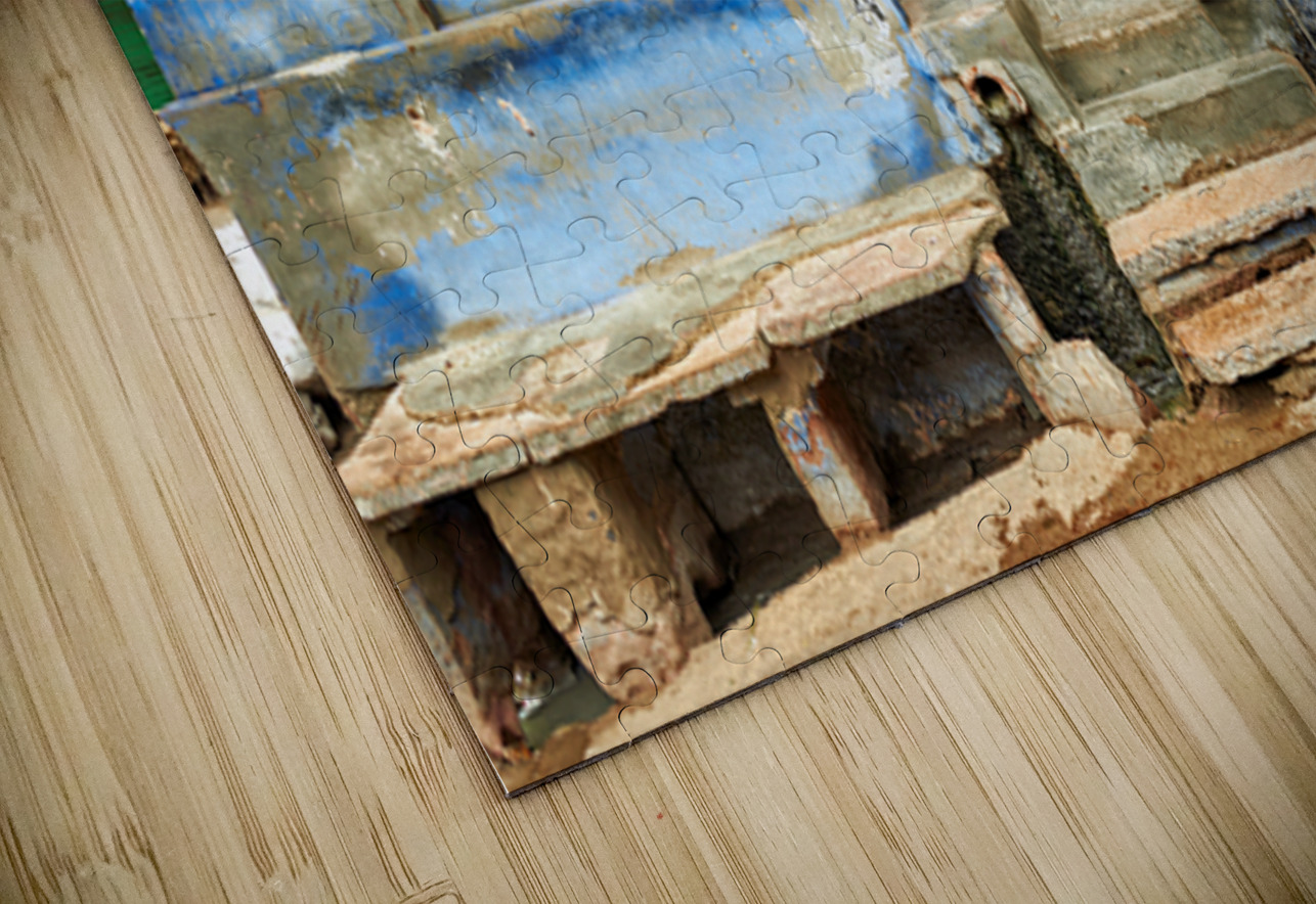 Walking along the blue streets of Jodhpur in Rajasthan India Marco Brivio Puzzle
