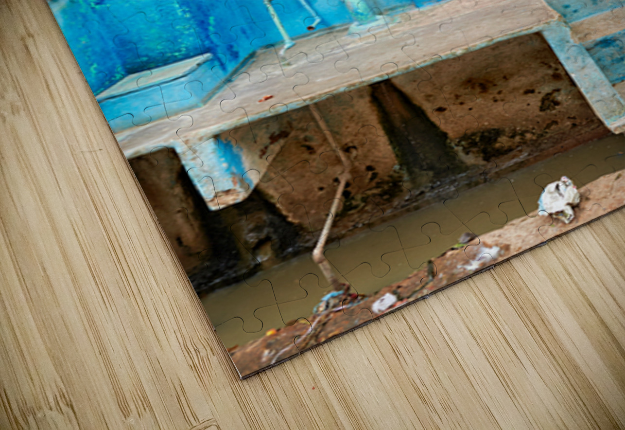 Decorated painted house in Bundi Rajasthan attracts attention Marco Brivio Puzzle