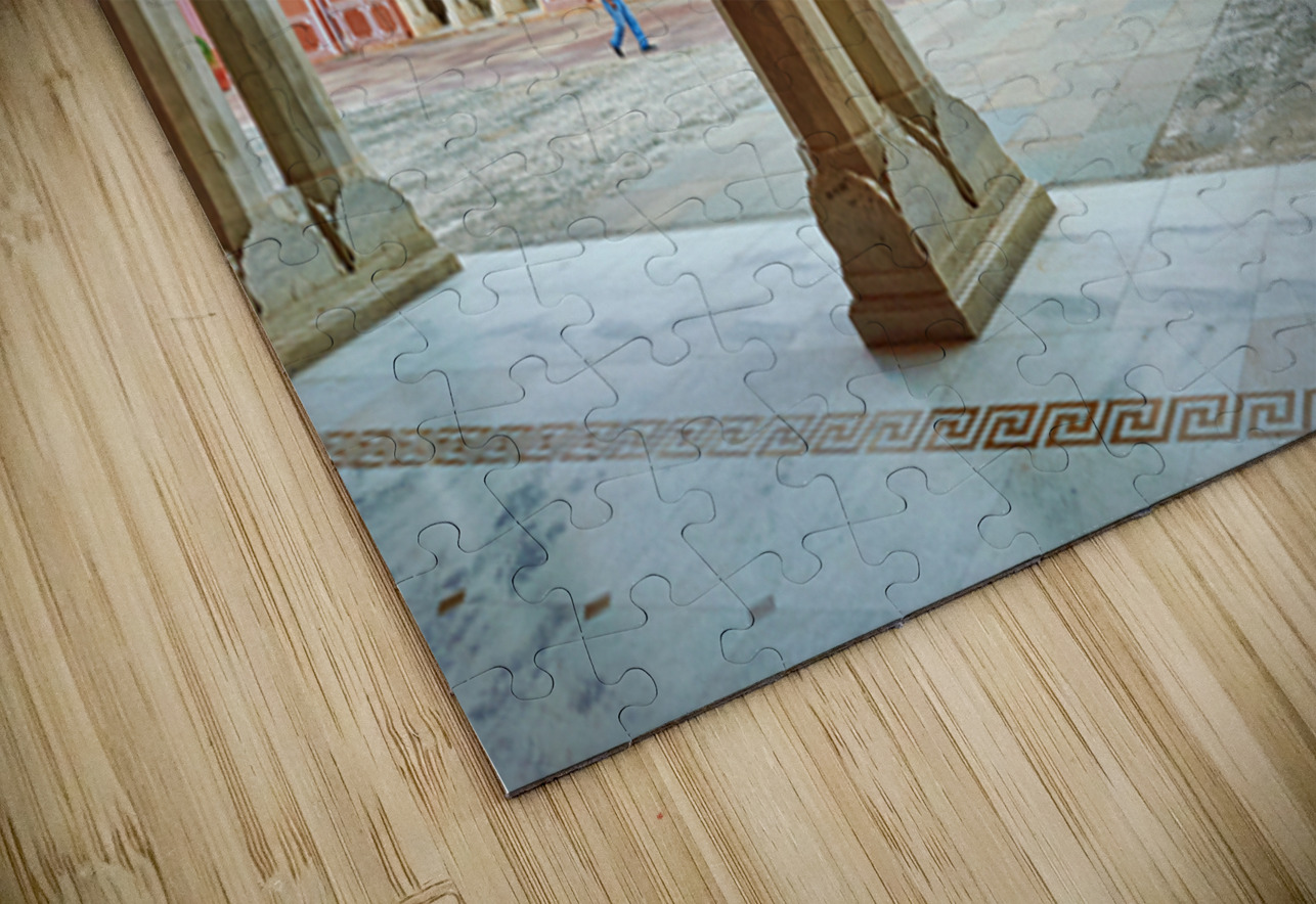 Exploring the City Palace in Jaipur Rajasthan during daytime Marco Brivio Puzzle